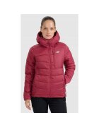 4F Geaca de trekking Primaloft Silver - ultrausoara - rosie - poliester