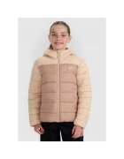 4F Geaca fete JRAW25TDJAF0771-83S - - Poliester - Bej