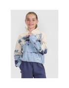 4F Hanorac copii - oversize - imprimeu - multicolor - poliester -