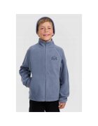 4F Hanorac copii - polar cu guler inalt - bleumarin - microfleece -