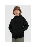 4F Hanorac polar confort termic - negru - Negru