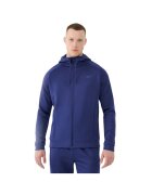 4F Hanorac sport barbatesc M513 - bleumarin - material elastic - cu gluga integrata -