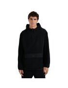 4F Hanorac sport polar cu gluga - negru - 3XL - tehnologie Warm