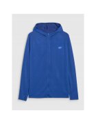 4F Hanorac trekking Primaloft Active - gluga - doua buzunare - albastru - material sintetic