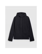4F Jacheta softshell barbati membrana NeoDry 5000 - Poliester - rezistenta la vant - gluga - negru
