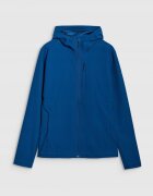 4F Jacheta softshell barbati - rezistenta la vant - poliester - primavara-vara - albastru