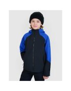 4F Jacheta trekking copii Poliester - membrana NeoDry 5000 - albastra