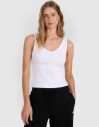 4F Maiou pentru femei - alb - slim - tricot -