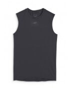 4F Maiou sport uscare rapida - negru - material sintetic/elastan - negru