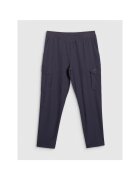 4F Pantaloni Antrenament Barbati - Uscare Rapida - Buzunare Cargo - 374151 - Bleumarin inchis
