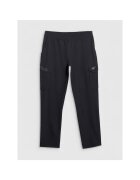 4F Pantaloni Antrenament Barbati - Uscare Rapida - Buzunare Cargo - 37945 - Negru