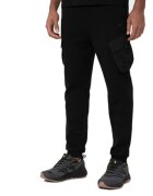 4F Pantaloni barbati din bumbac - Negru
