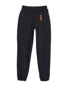 4F Pantaloni dama casual - negri - material sintetic - talie elastica