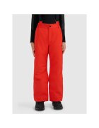 4F Pantaloni de ski pentru baieti - rosu - NeoDry 5000 - impermeabili - izolatie din poliester