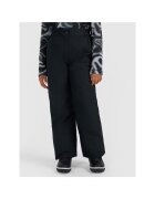 4F Pantaloni de ski pentru fete - negri - NeoDry 5000 - bretele reglabile - din poliester