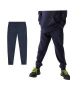 4F Pantaloni de sport pentru copii - bumbac - bleumarin - Bleumarin