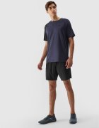4F Pantaloni scurti barbati Poliester - Negru - Negru