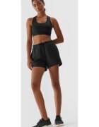4F Pantaloni scurti dama Poliester - Negru - Negru