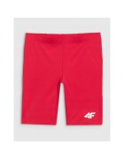 4F Pantaloni scurti de antrenament rosii
