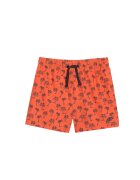 4F Pantaloni scurti de baie baieti - poliester - portocalii - uscare rapida