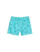 4F Pantaloni scurti de baie pentru baieti - poliester - uscare rapida - turcoaz
