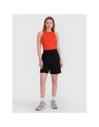 4F Pantaloni scurti sport negri - 60% bumbac - 40% poliester - croiala confortabila - pentru femei