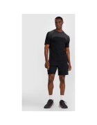 4F Pantaloni Scurti Sport - Sort Antrenament Barbati - Poliester - Negru Intens - Negru