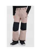 4F Pantaloni ski baieti - poliester - maro/negru -