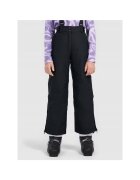 4F Pantaloni ski NeoDry 8000 - negri - poliester - bretele detasabile - impermeabili - pentru fete