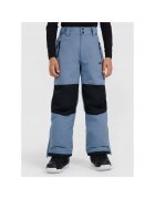 4F Pantaloni snowboard bleumarin - poliester - izolatie usoara - pentru baieti
