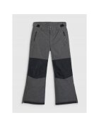 4F Pantaloni snowboard membrana 10000 - protectie - gri - poliester - junior