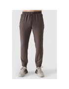 4F Pantaloni sport barbati antrenament - maro - material respirabil