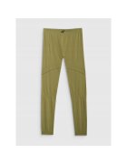 4F Pantaloni sport barbati lenjerie termoactiva fara cusaturi - kaki - poliester -