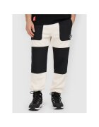 4F Pantaloni sport barbati - poliester - bej/negru