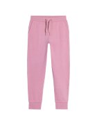 4F Pantaloni sport copii bumbac moale - talie elastica - roz