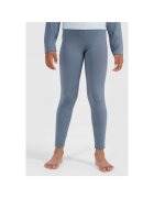 4F Pantaloni sport copii lenjerie termica - gri - tehnologie Warm - croiala slim