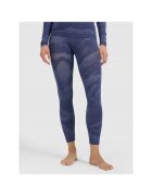 4F Pantaloni sport dama lenjerie termoactiva fara cusaturi - albastru - poliamida