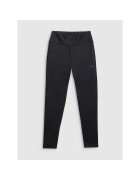4F Pantaloni sport dama schi - negru - poliester