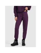 4F Pantaloni sport dama violet - bumbac