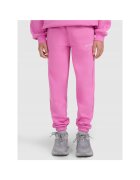 4F Pantaloni sport fete - bumbac/poliester - roz