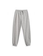 4F Pantaloni sport pentru baieti - gri - croiala oversize - material bumbac