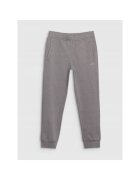 4F Pantaloni sport pentru baieti - uscare rapida - gri - material sintetic