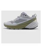 4F Pantofi trekking barbati plasa - gri/kaki