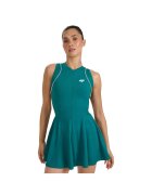 4F Rochie sport dama - tenis - croiala slim - verde - material sintetic