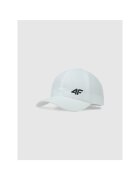 4F Sapca sport copii - alb - unisex - dimensiune universala
