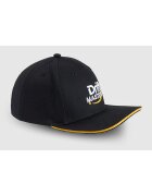 4F Sapca Unisex x Drift Masters - Fullcap - Bumbac - Snapback Reglabil - Negru/Galben/Alb - Colectia SS25