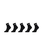 4F Set de 5 perechi de sosete lungi unisex JWMM00USOCU295 Negru - - Textil - Elastan