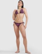 4F Slip de bikini violet - elastic - cu uscare rapida - sintetic