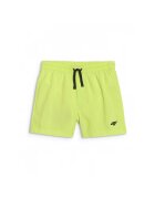 4F Sort de plaja baieti verde - material elastic - uscare rapida - Verde