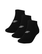 4F Sosete barbati WMM00USOCM378-20S - - Bumbac - 3 perechi - Negru